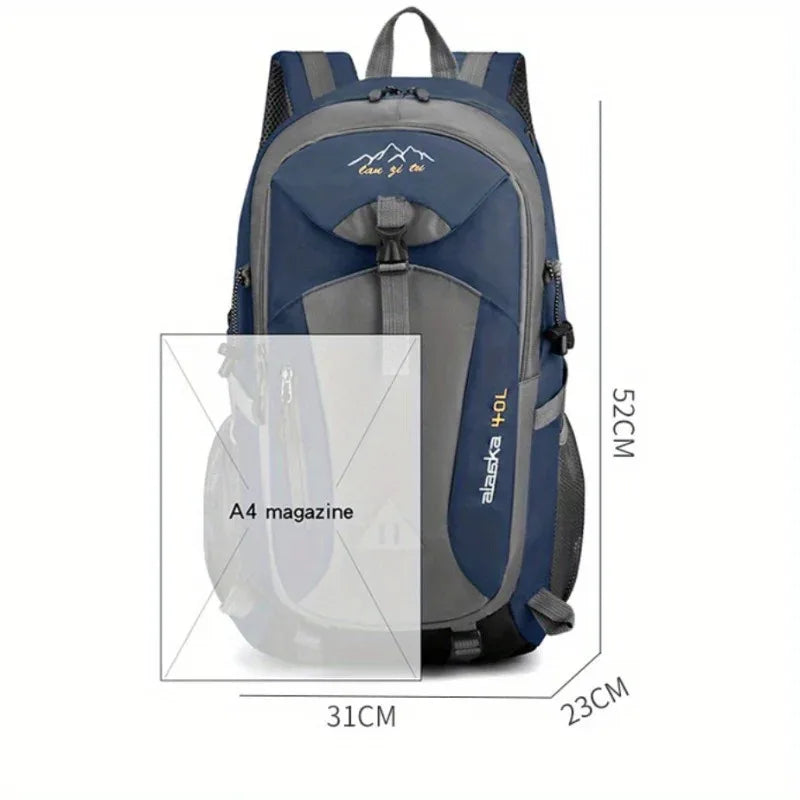 Men's and Women's Shoulder Bag New 40L Outdoor Hiking Backpack, Large Capacity
