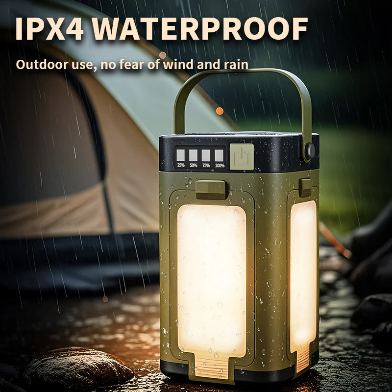 Solar Camping Lantern with USB Output