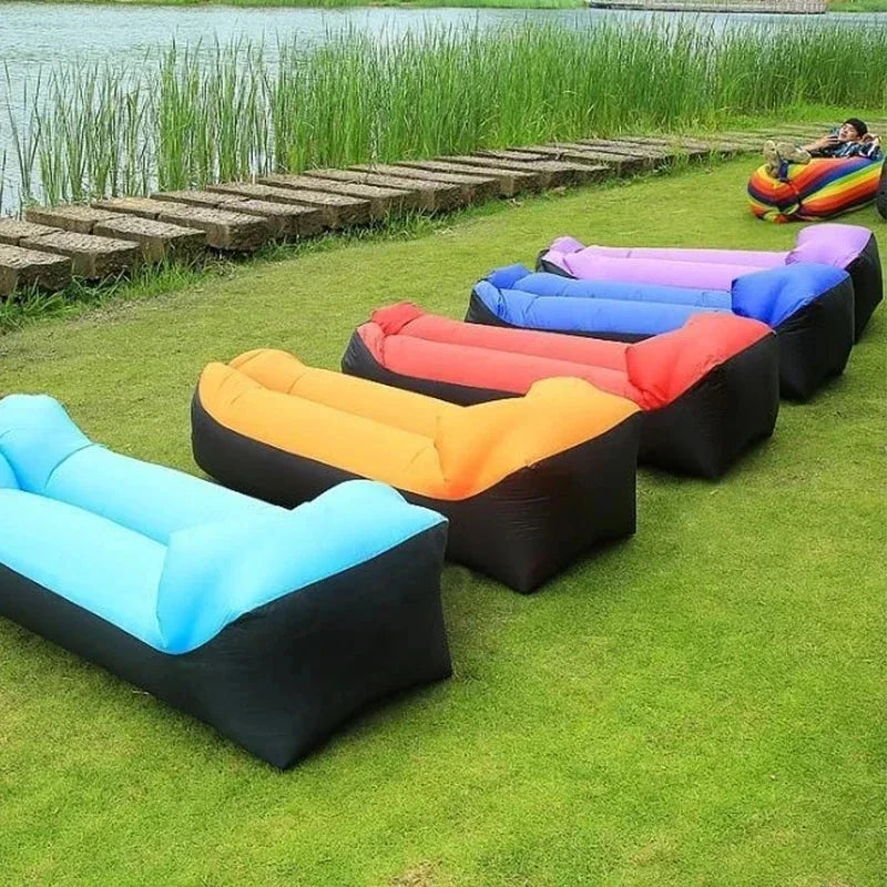Foldable Inflatable Sleeping Air Mattress