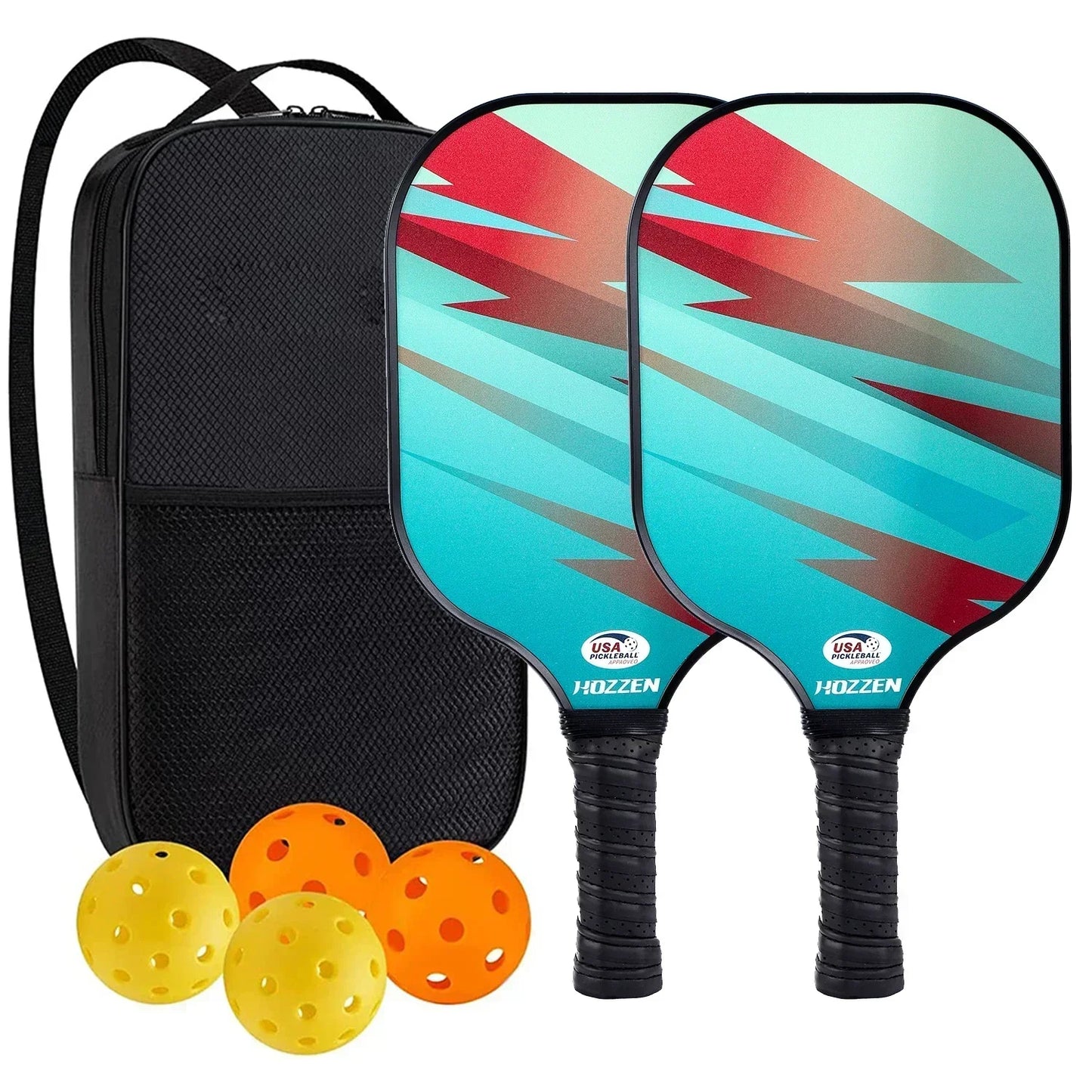 Pickleball Paddles Set w/ Carrying Bag