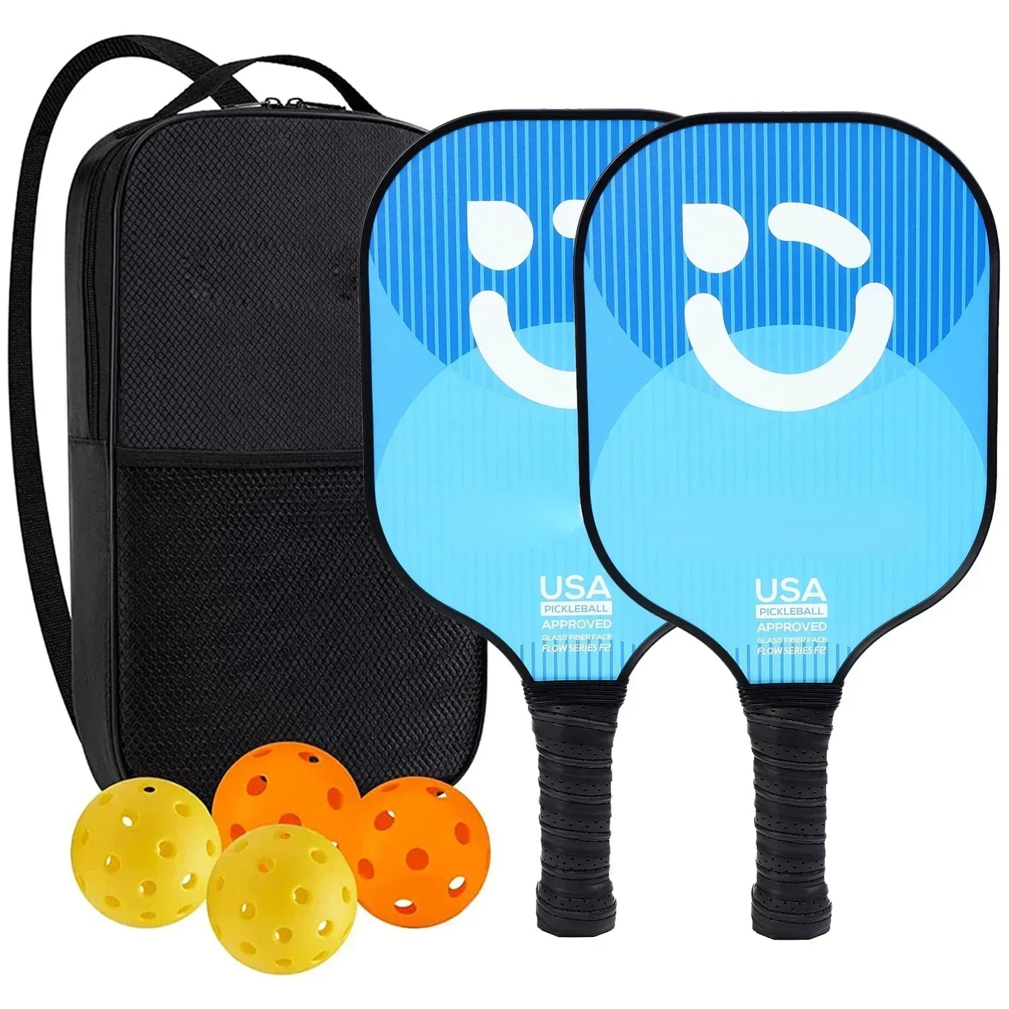 Pickleball Paddles Set w/ Carrying Bag