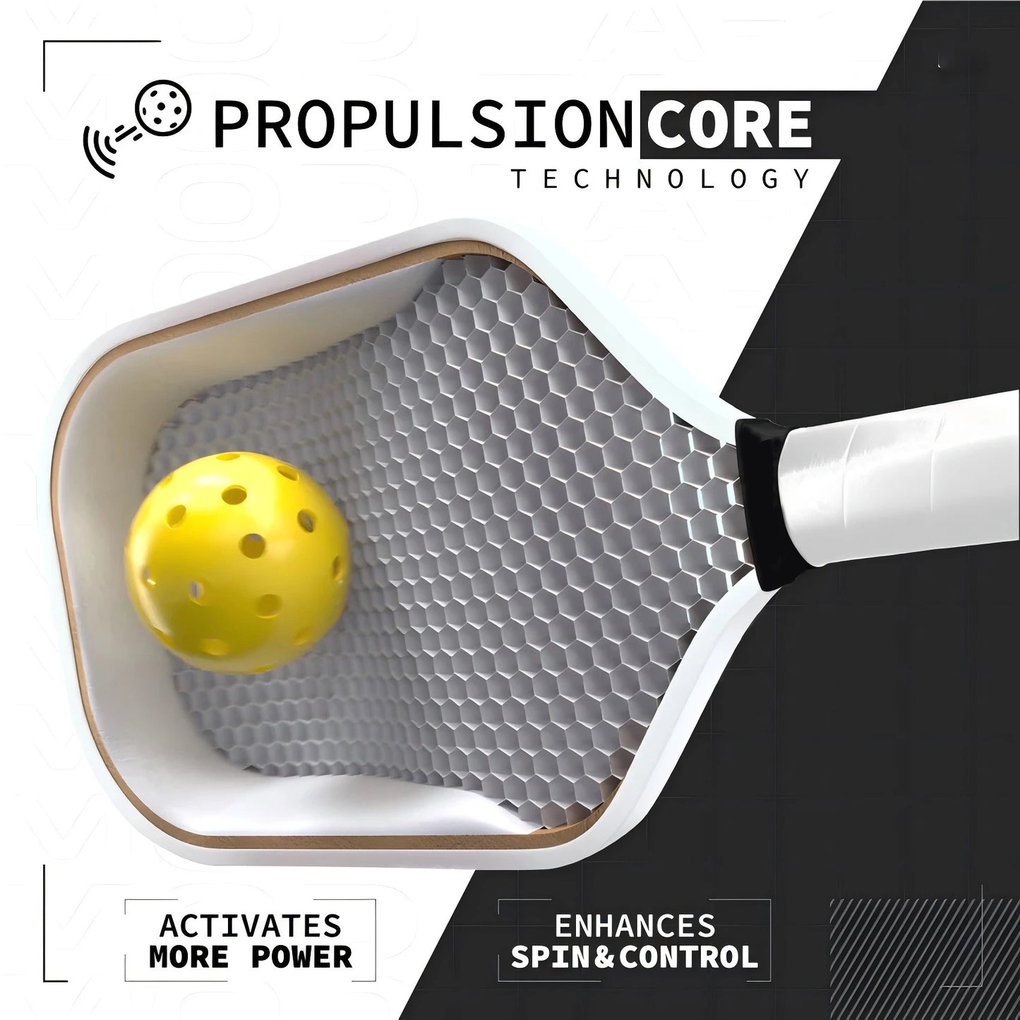 Pickleball Paddle Carbon Fiber