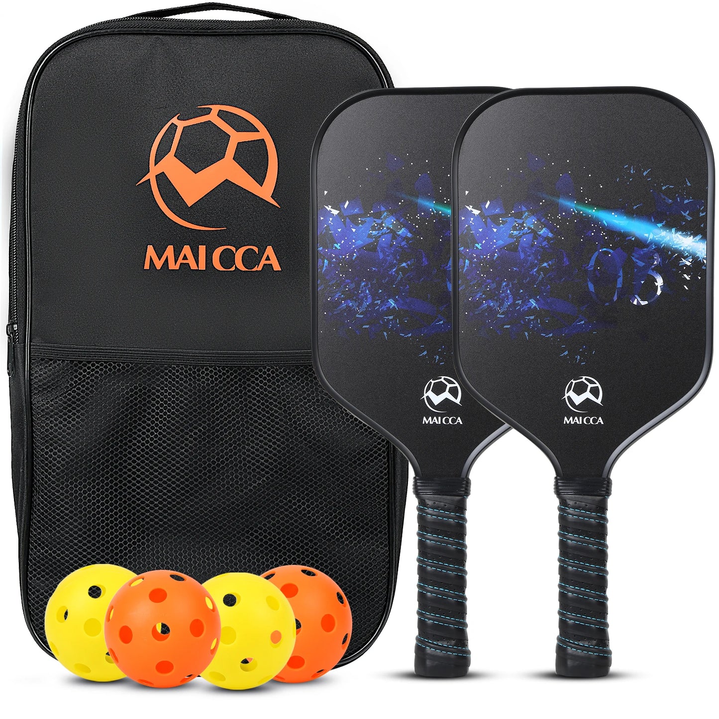Pickleball Paddles Set w/ Carrying Bag