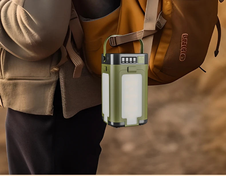 Solar Camping Lantern with USB Output