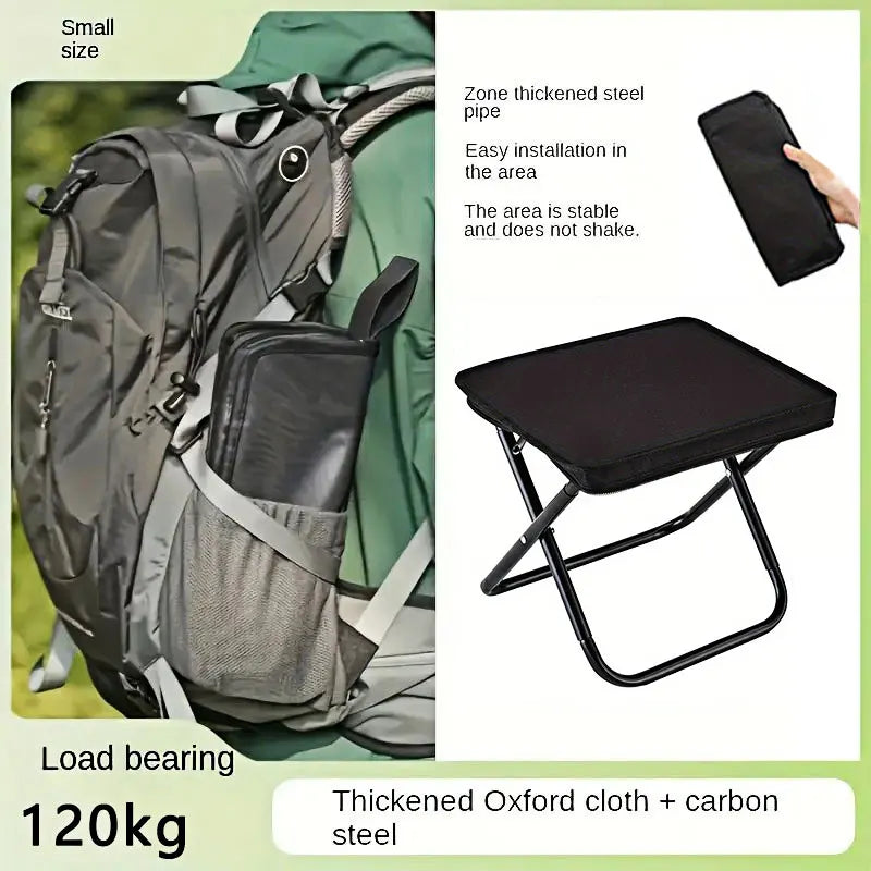 Portable folding stool