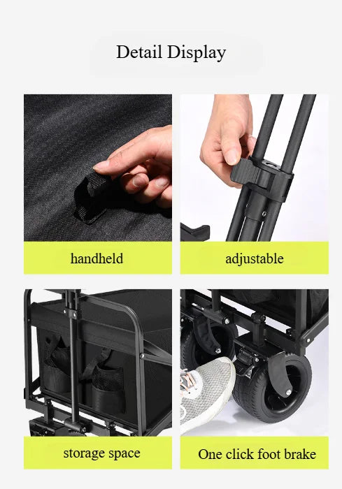 Large Capacity Camping Cart