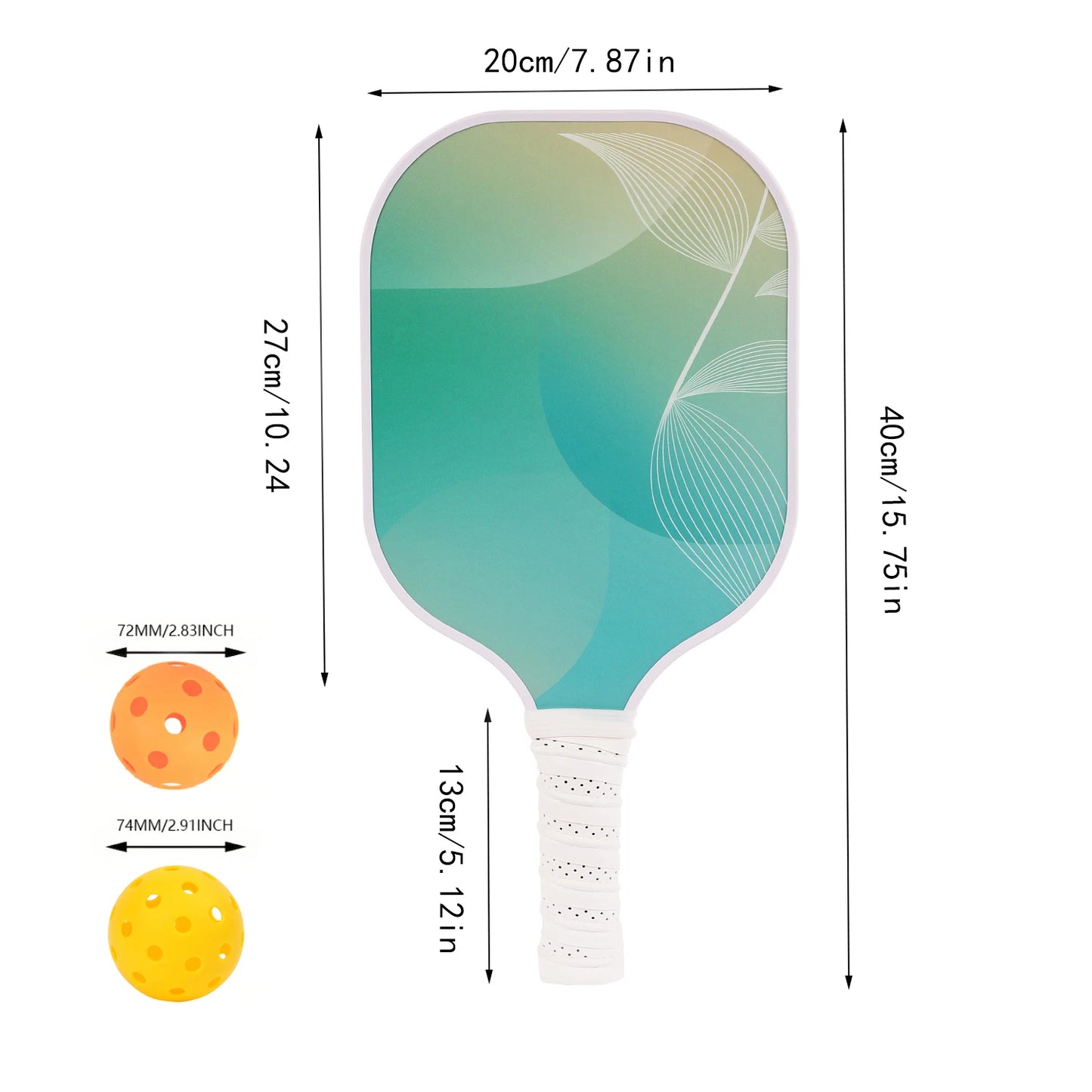 Pickleball Paddles Set USAPA Approved Carbon Fiber