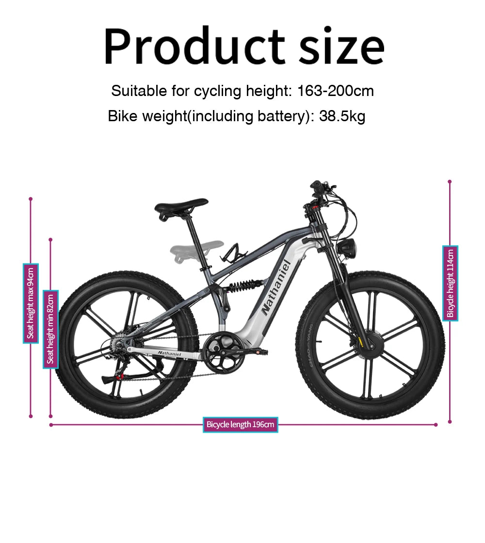 Nathaniel SYR09 26*4.0 electric bike