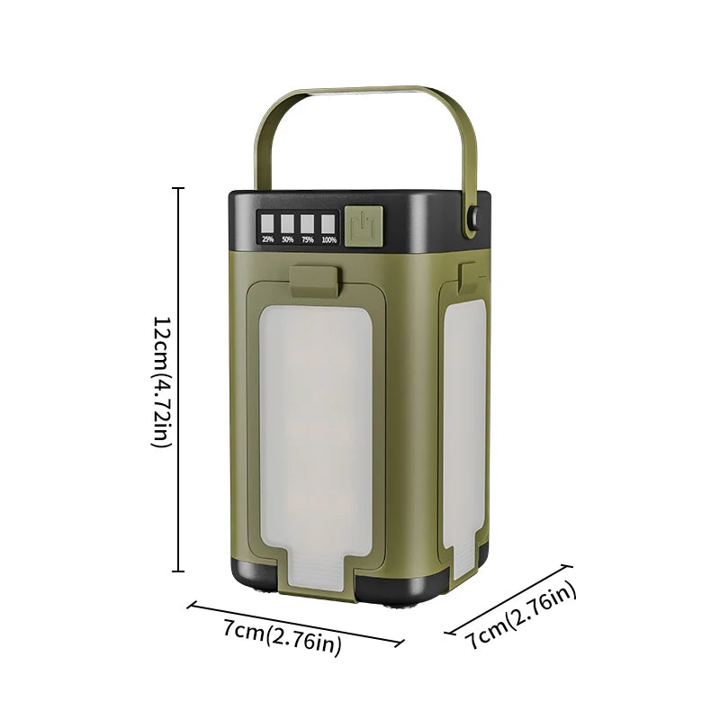 Solar Camping Lantern with USB Output