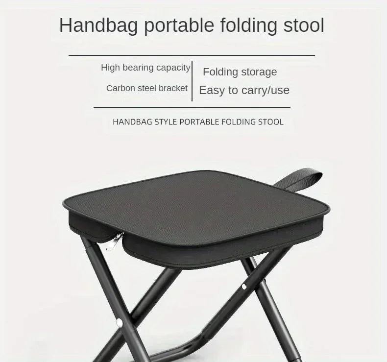 Portable folding stool