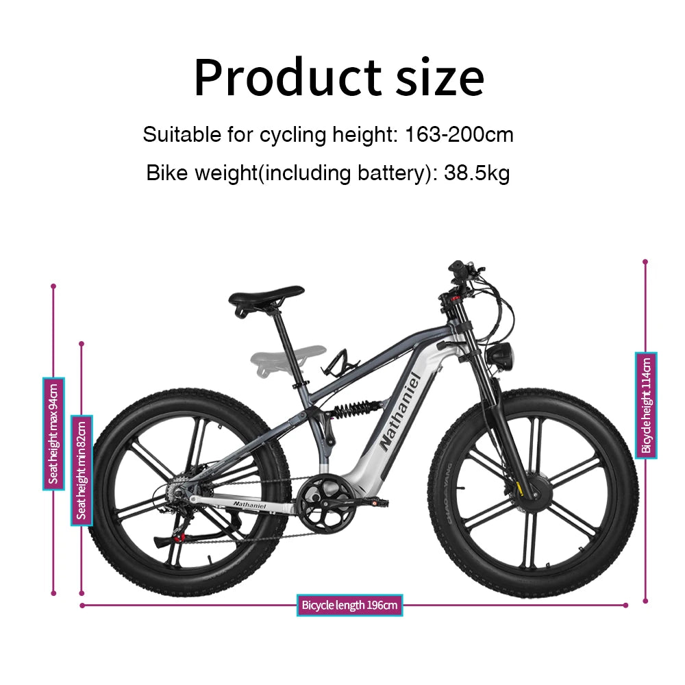 Nathaniel SYR09 26*4.0 electric bike