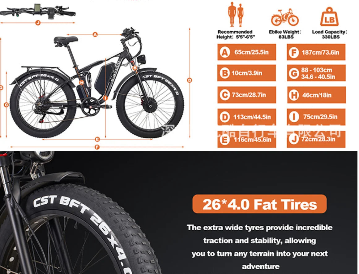 EB7PRO EBike 3000W