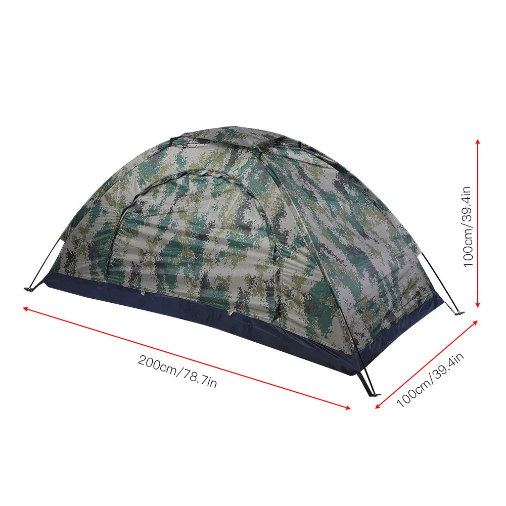 Single Person Camouflage Camping Tent