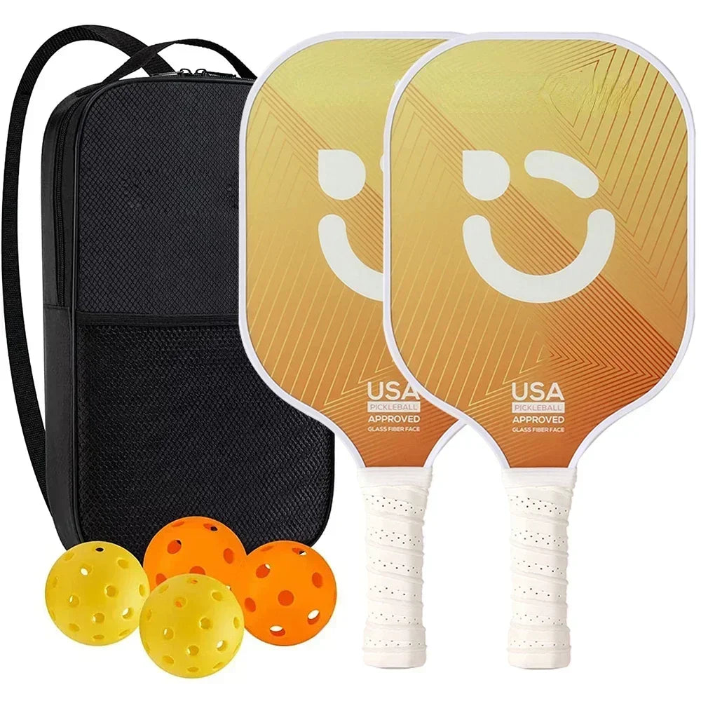 Pickleball Paddles Set w/ Carrying Bag