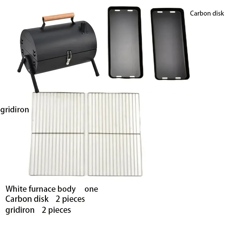 Portable grill, easy to carry