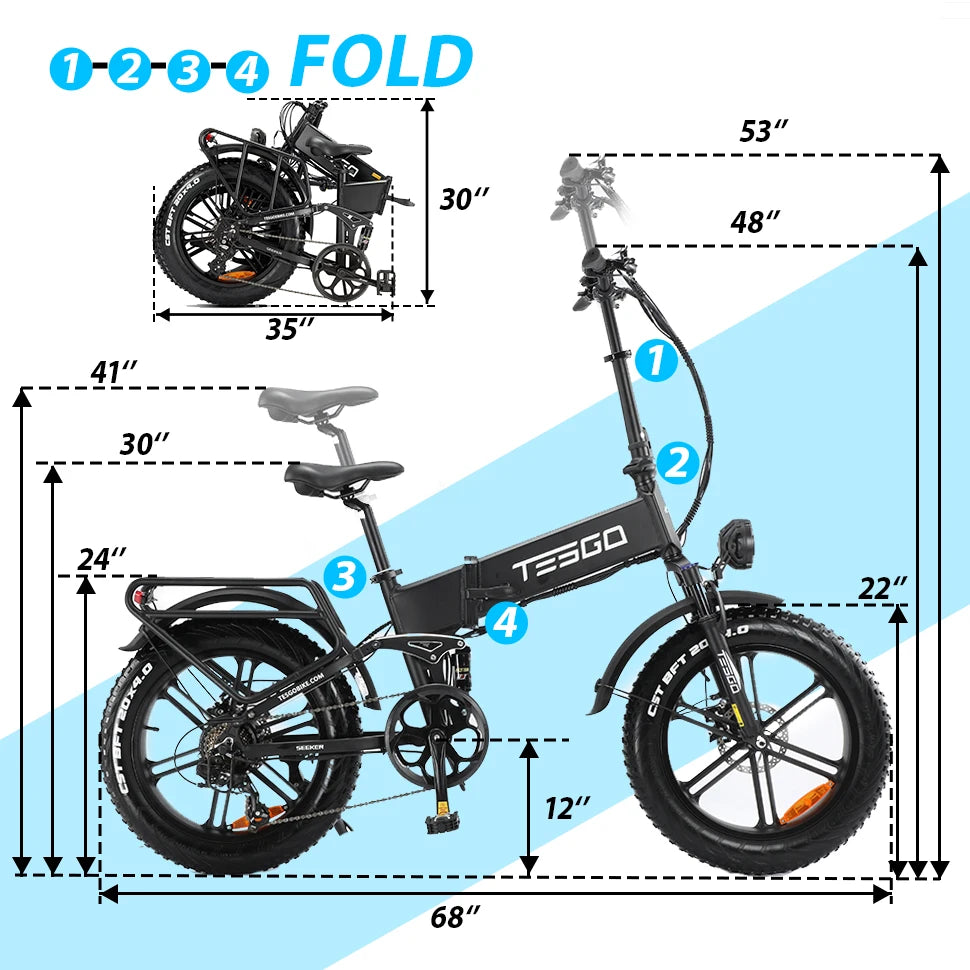 SEEKER Foldable Electric bicycle