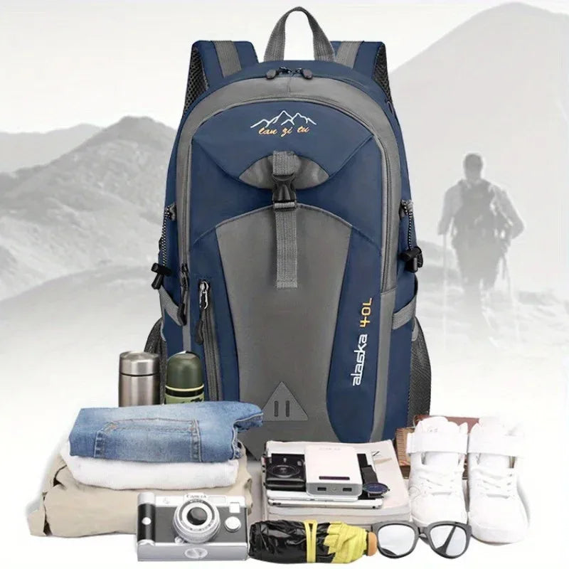 Men's and Women's Shoulder Bag New 40L Outdoor Hiking Backpack, Large Capacity