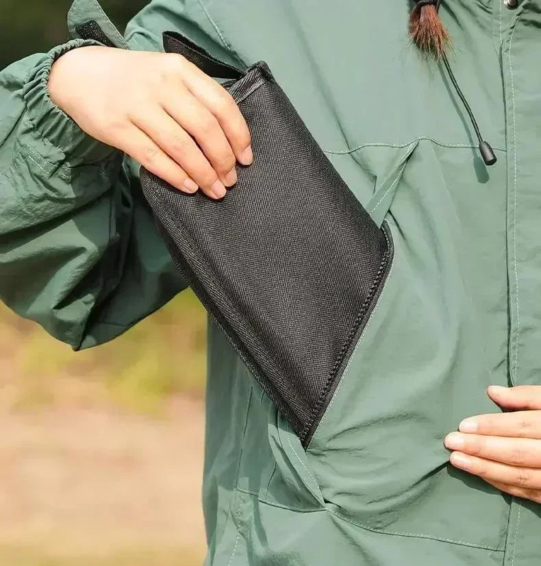 Portable folding stool