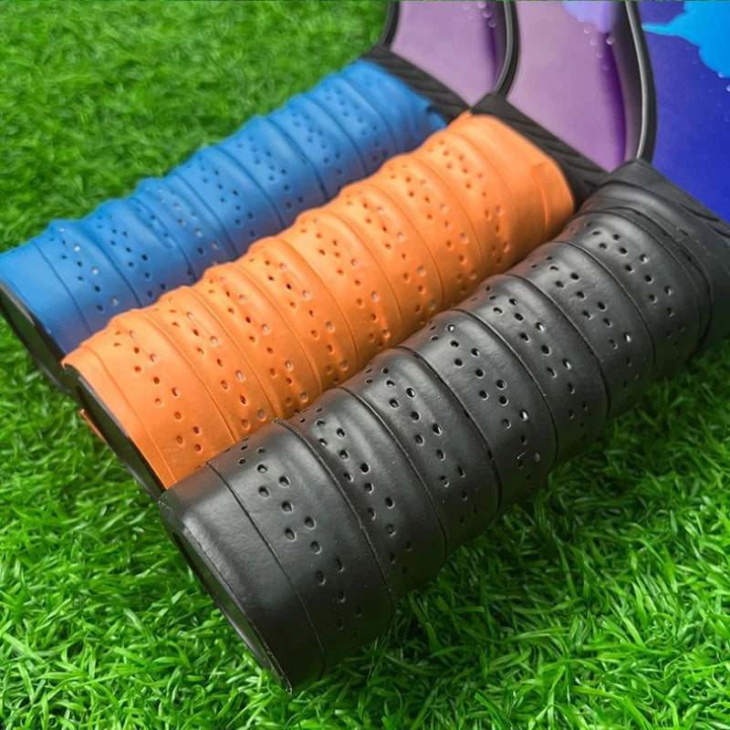Pickleball Paddle Grip Rubber Wrapped with Binding Tape