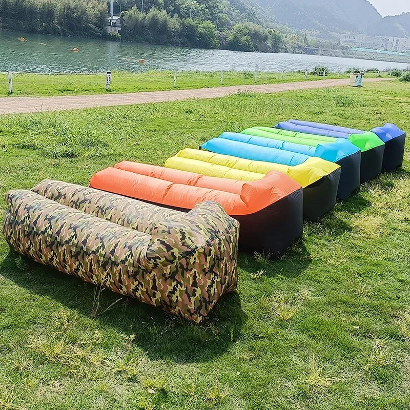 Foldable Inflatable Sleeping Air Mattress