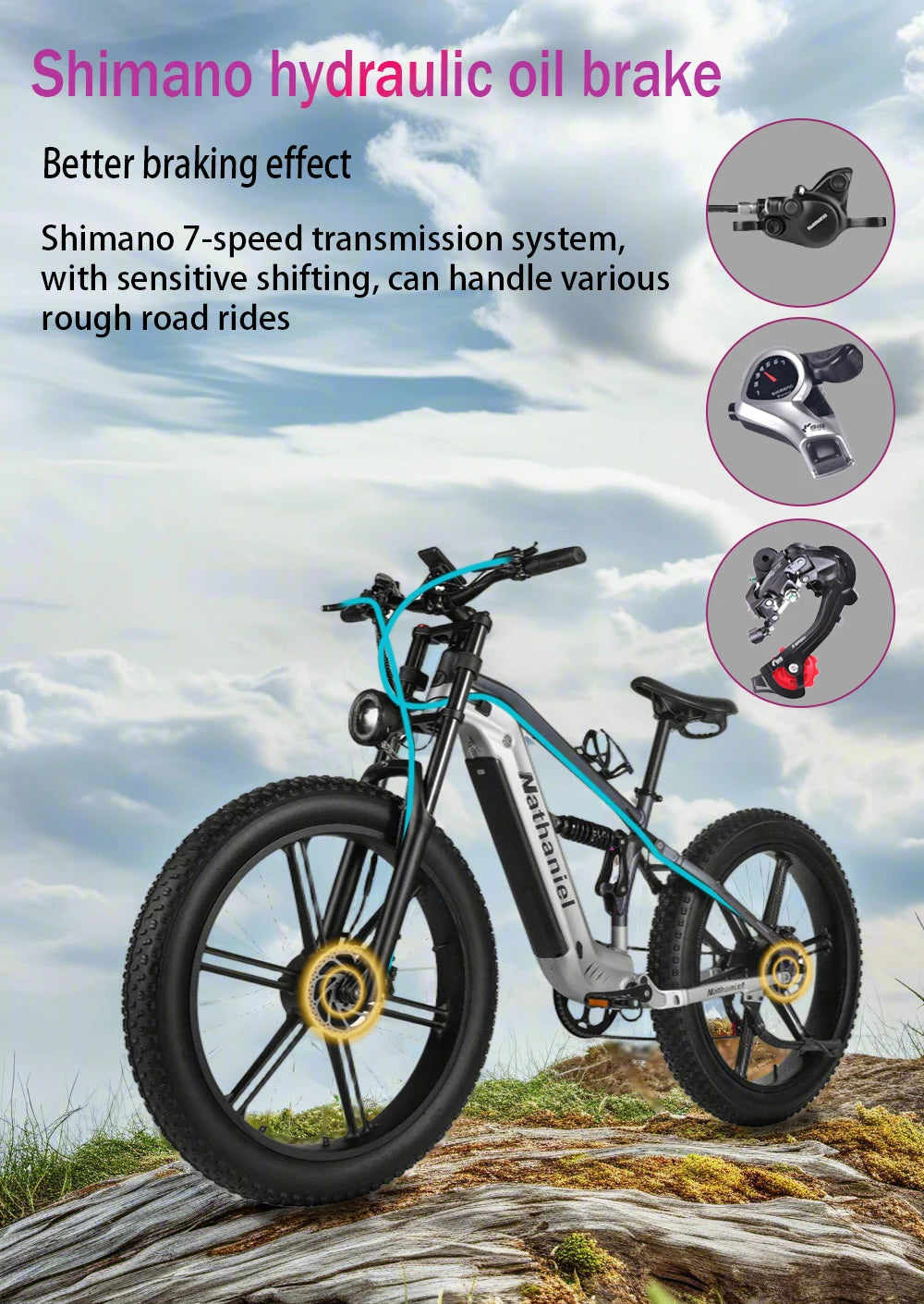 Nathaniel SYR09 26*4.0 electric bike