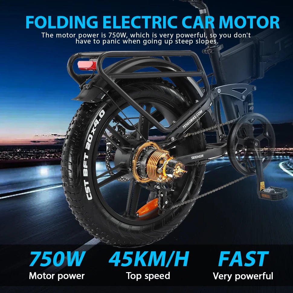 SEEKER Foldable Electric bicycle