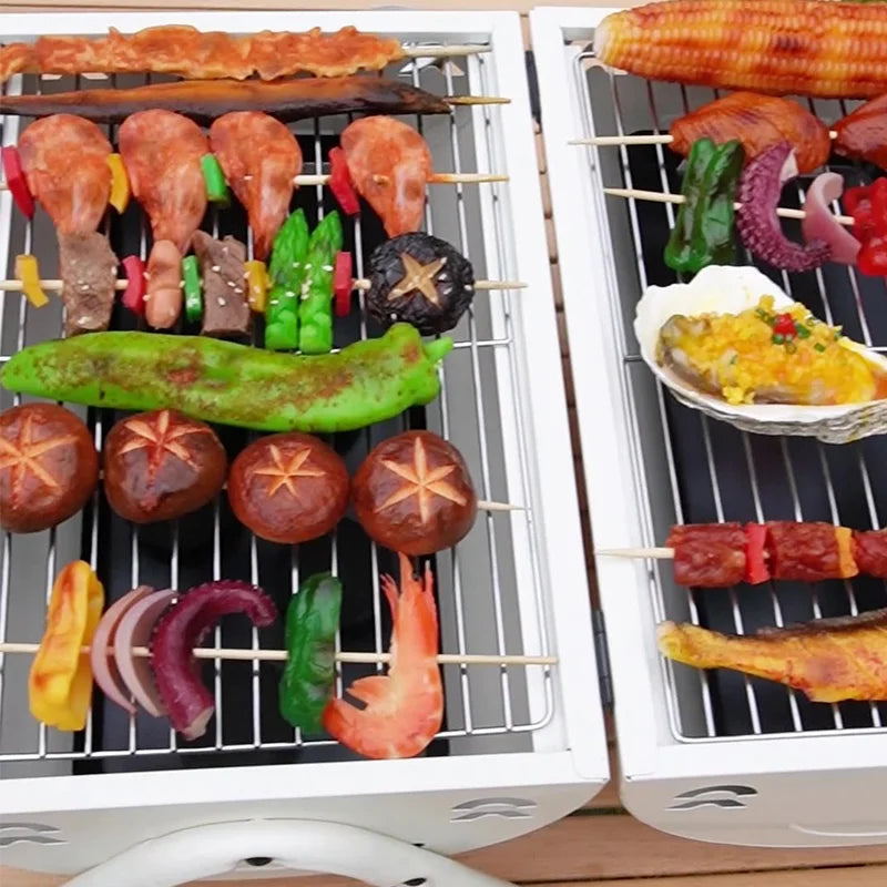 Portable grill, easy to carry