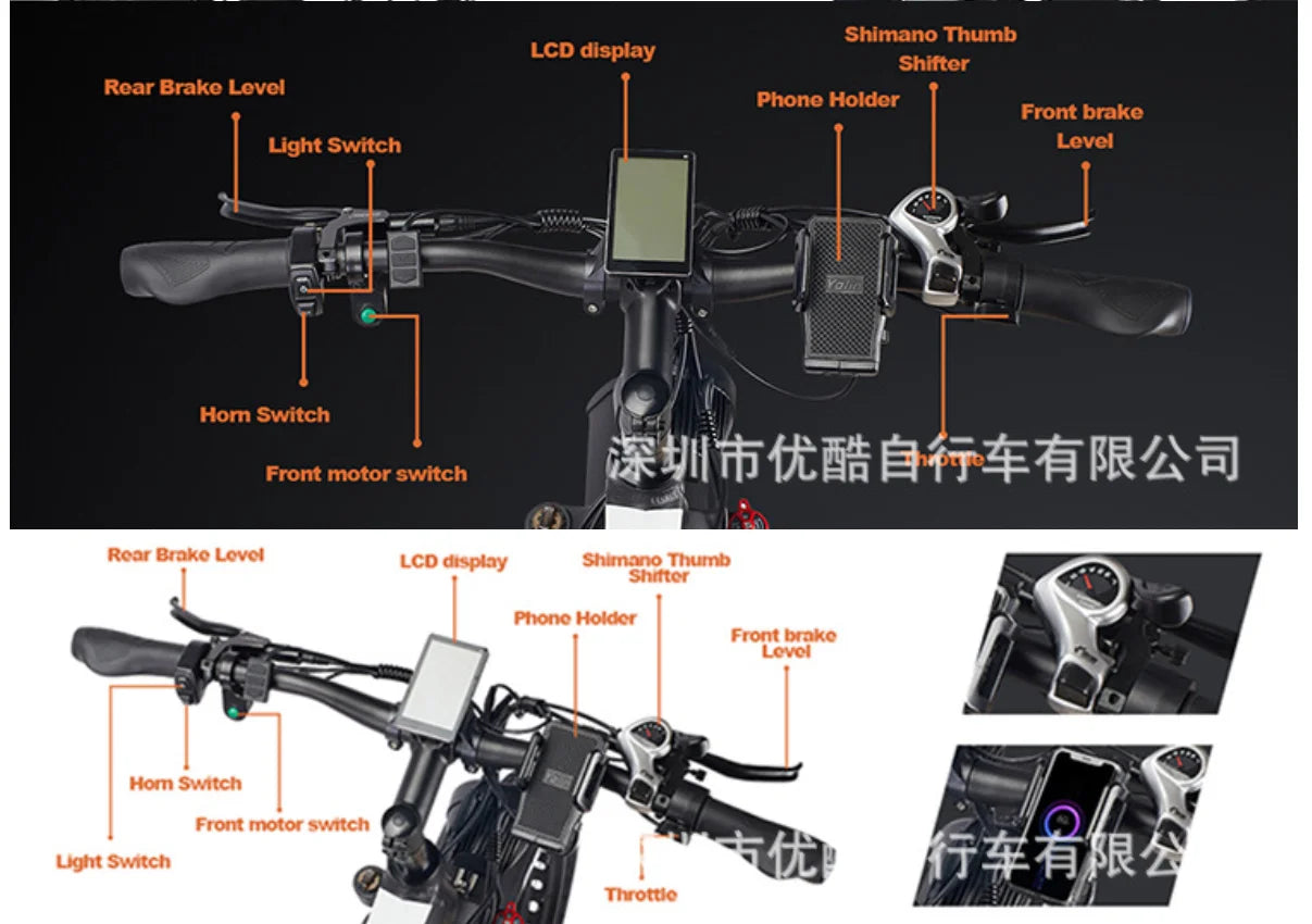 E8Pro electric bicycle 3000W
