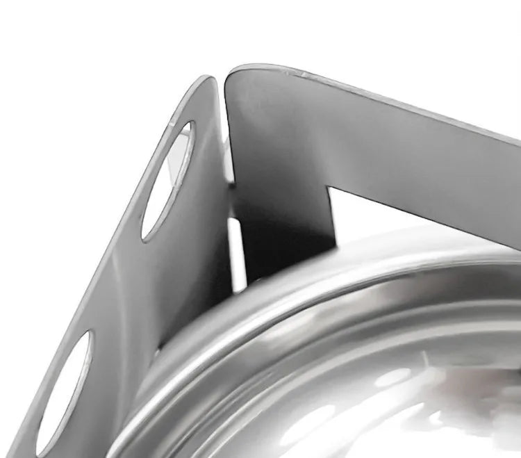 Portable Camping Wood Stove, Stainless Steel