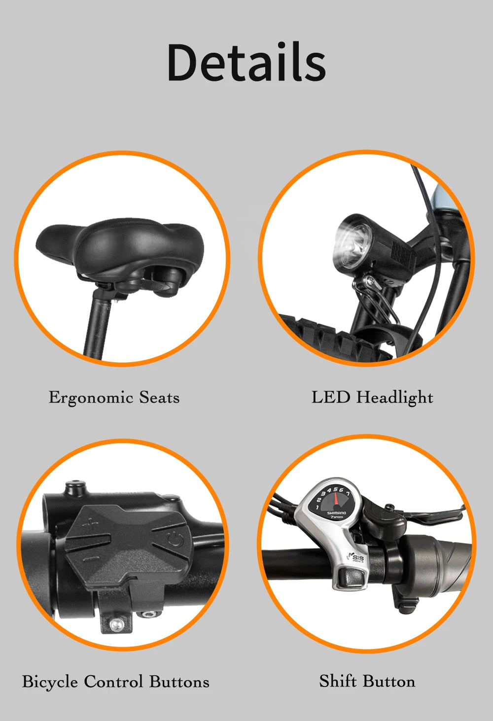 E-bike 27.5-inch 48V 1000W Motor soft tail shock absorption