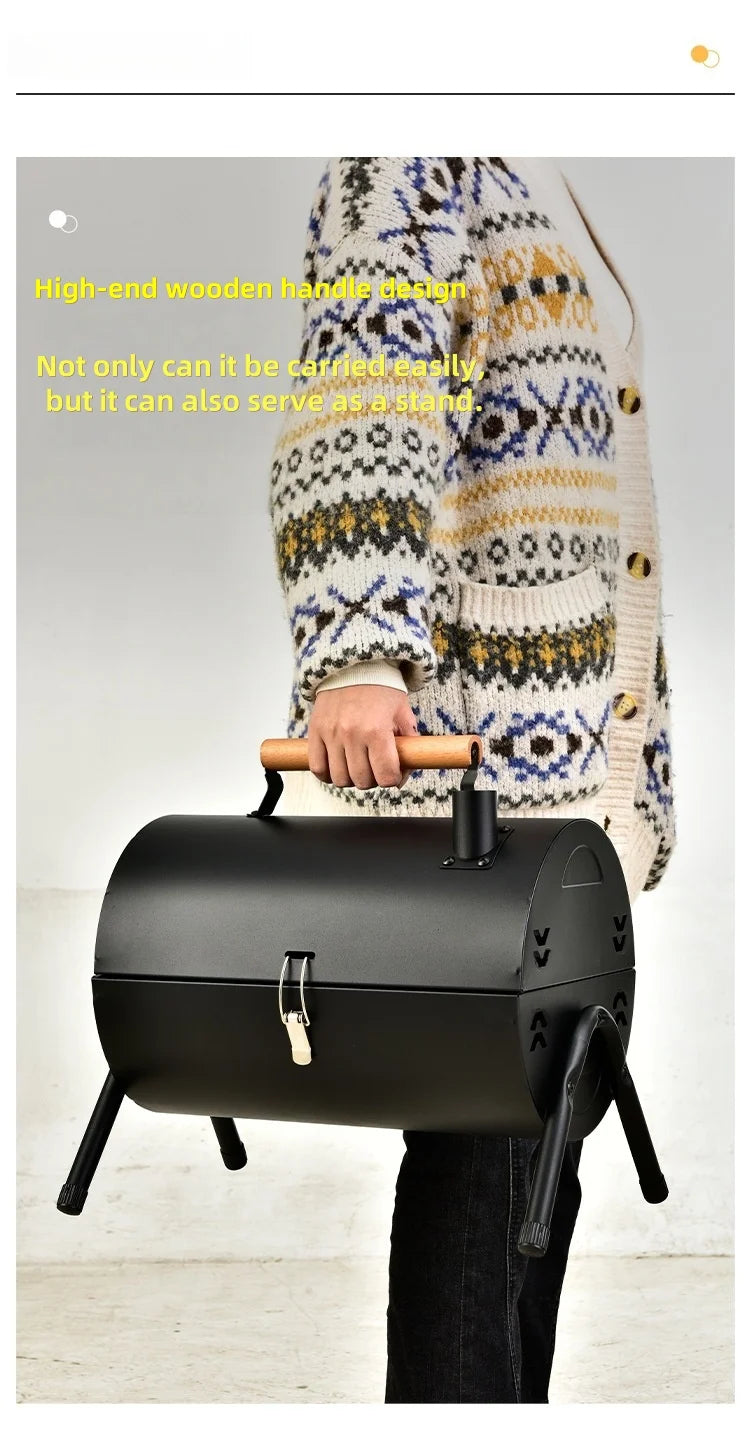 Portable grill, easy to carry