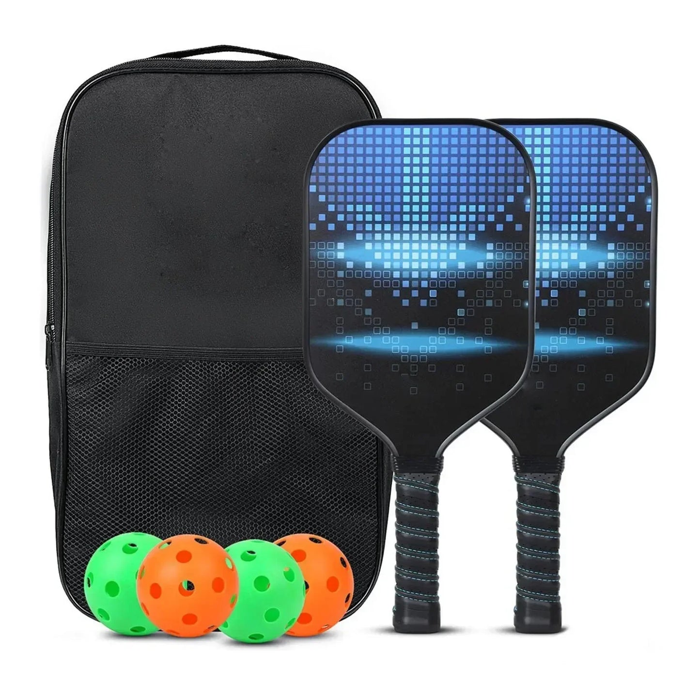 Pickleball Paddles Set w/ Carrying Bag