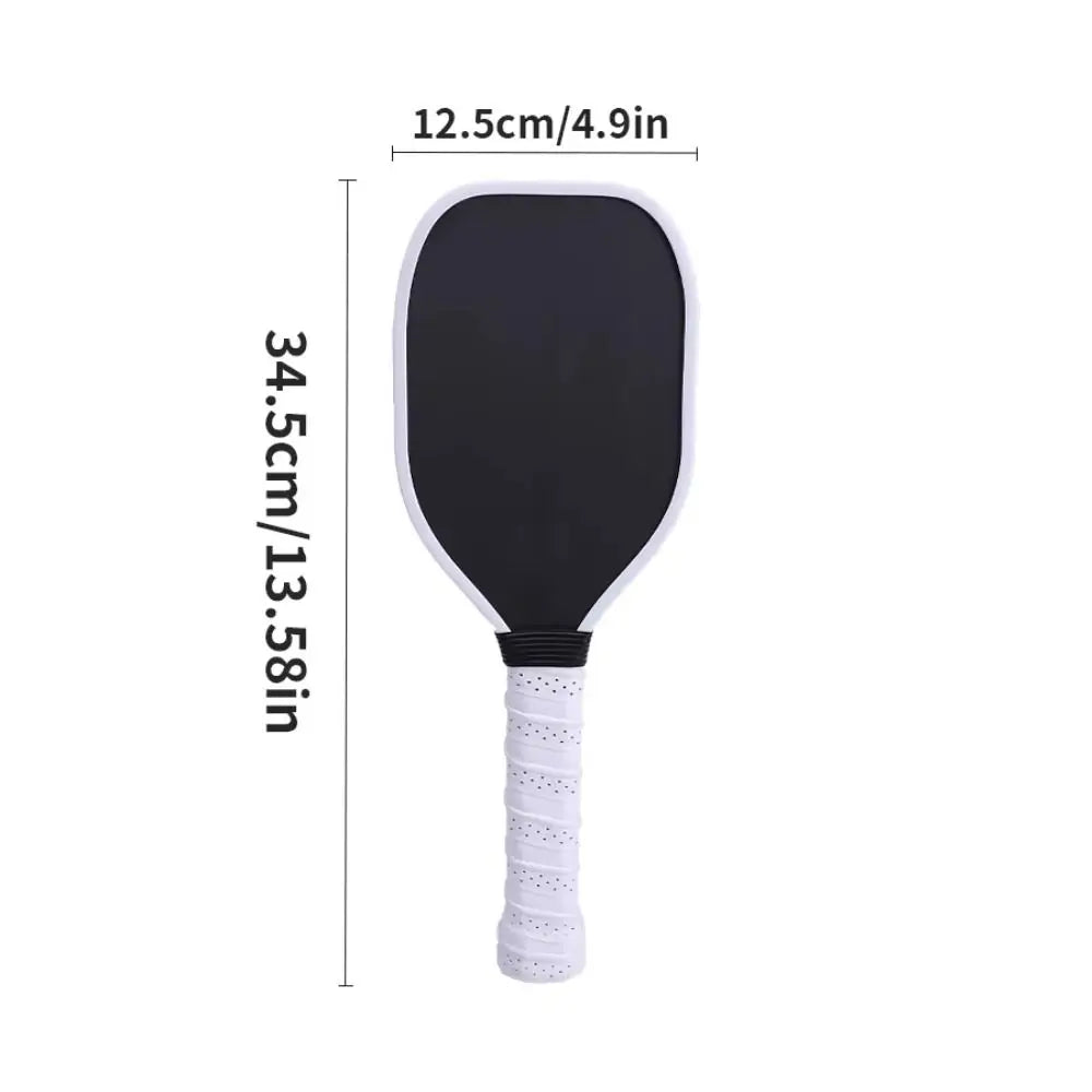 Carbon Fiber Pickleball Training Paddle Long Handle Wear Resistant