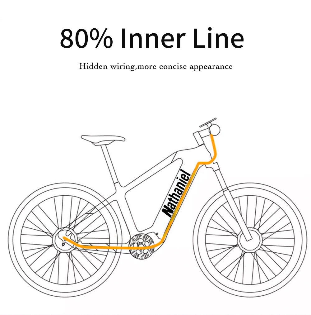 E-bike 27.5-inch 48V 1000W Motor soft tail shock absorption