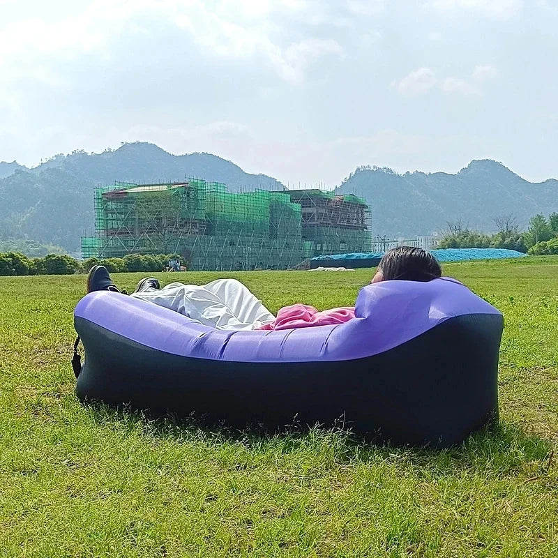 Foldable Inflatable Sleeping Air Mattress