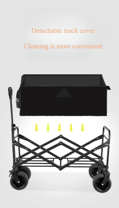 Large Capacity Camping Cart