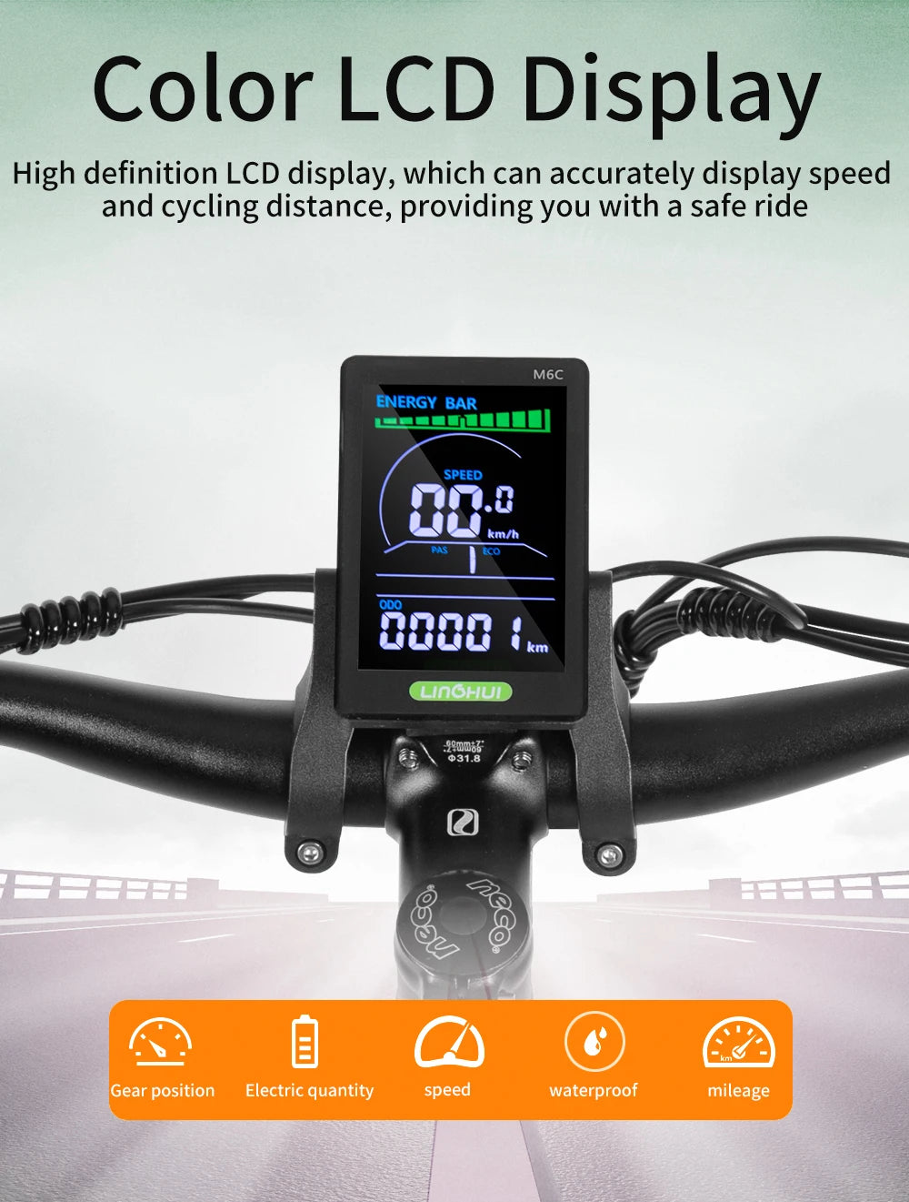E-bike 27.5-inch 48V 1000W Motor soft tail shock absorption