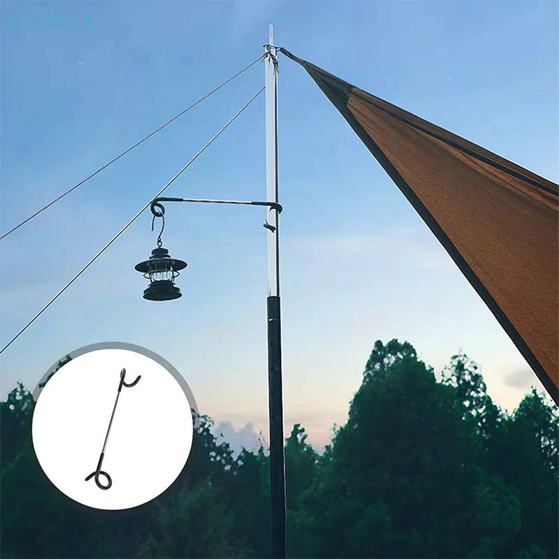 Camping Lamp Stand Holder