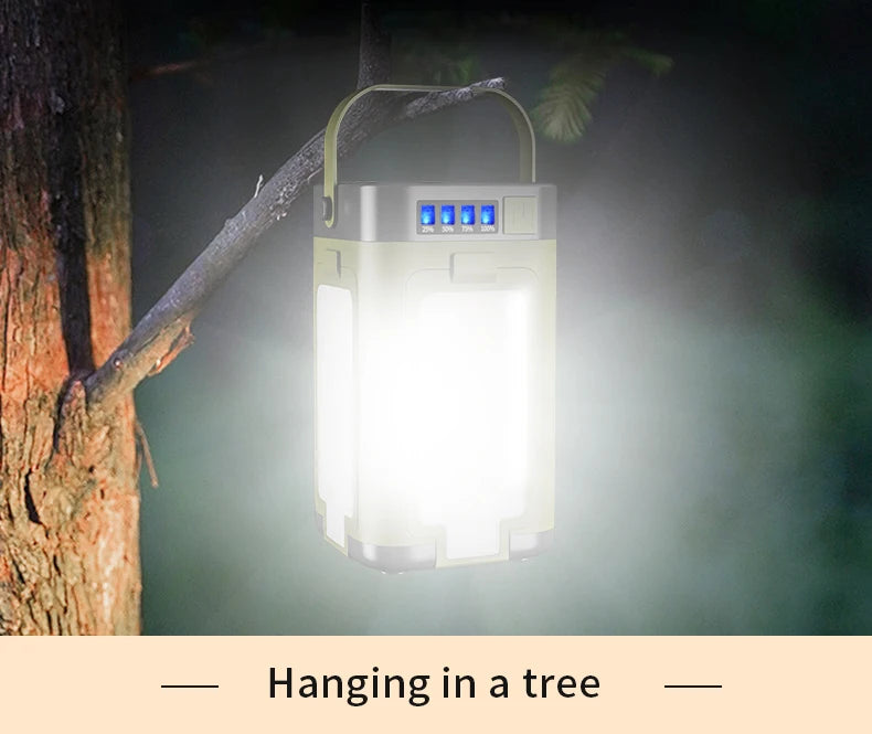 Solar Camping Lantern with USB Output