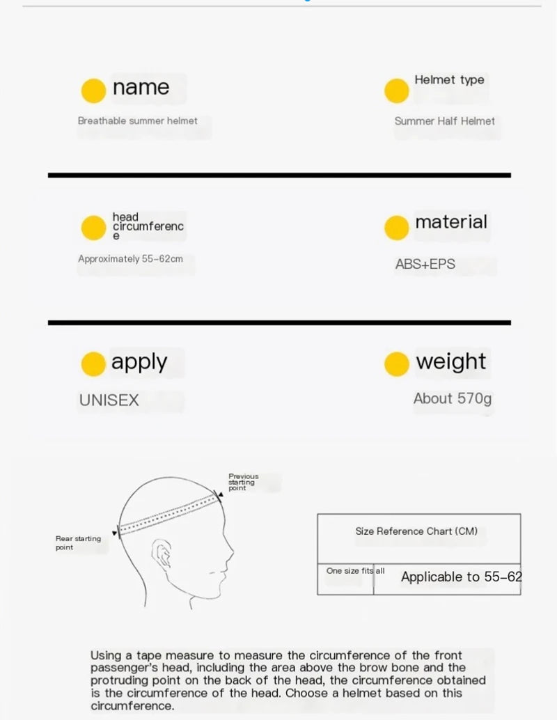 2025 E-Bike helmet summer helmet for motorcycle men women with sunglasses