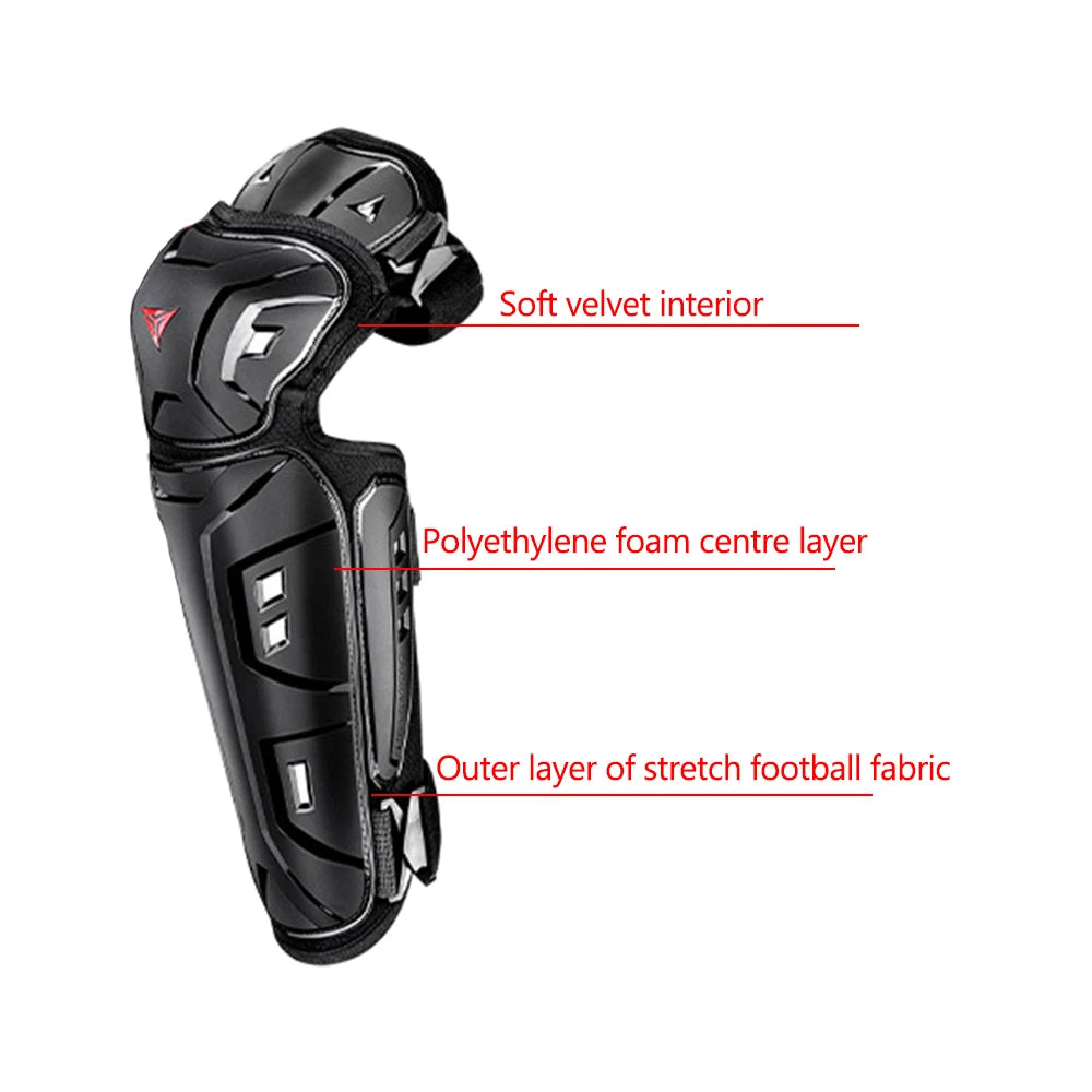 Outdoor Sport Equipment Riding Protective Gears Knee Elbow Protective Pads 4Pcs/set Motorcycle Motocross Skating Protectors