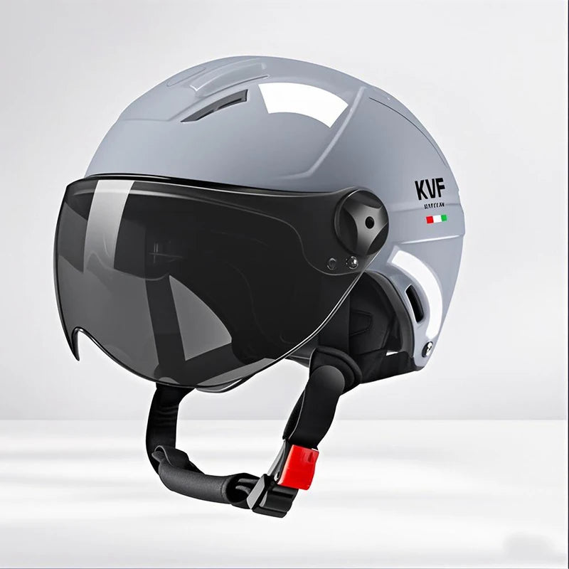 2025 E-Bike helmet summer helmet for motorcycle men women with sunglasses