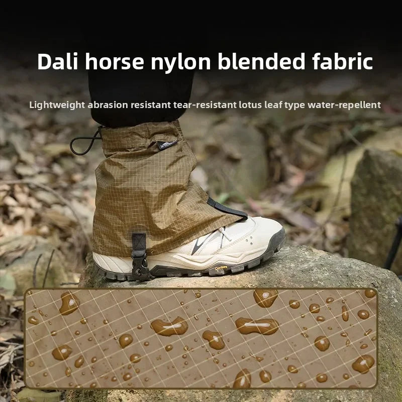 3F UL GEAR Hiking Trekking Leg Gaiters Camping UHMWPE Waterproof Mountain Leggings Snow Sand Protection Shoes Covers Equipment