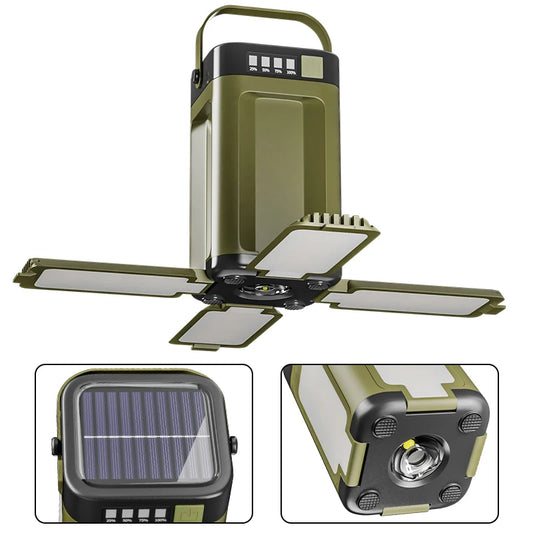 Solar Camping Lantern with USB Output