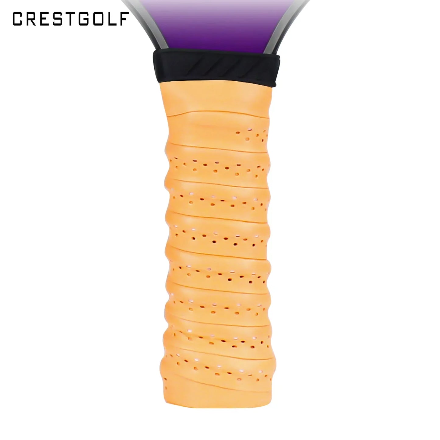 Pickleball Paddle Grip Rubber Wrapped with Binding Tape
