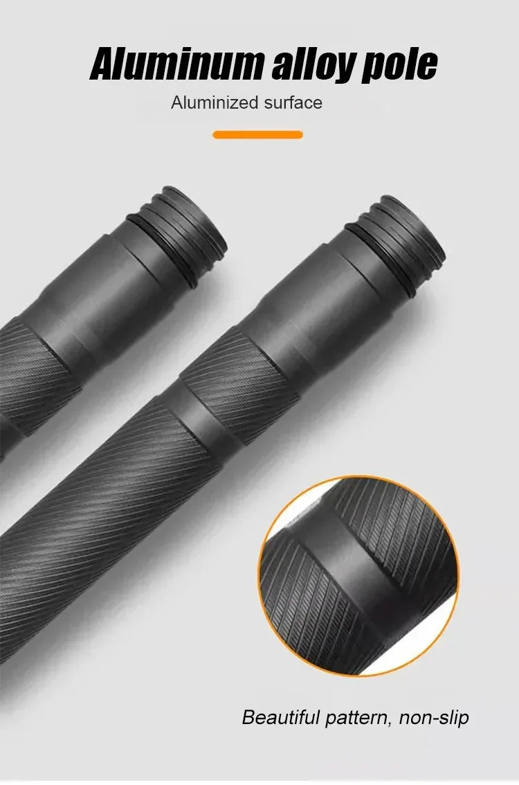 Hiking Pole Set Multifunctional Outdoor Hiking Mountain Hiking Defensive Baton Folding Hiking Pole