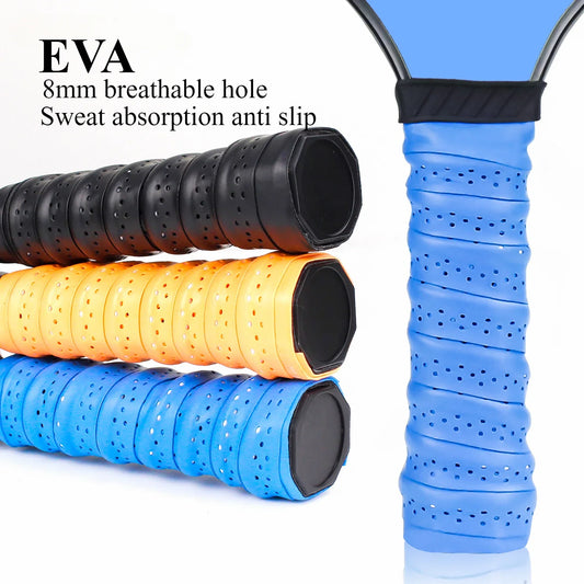 Pickleball Paddle Grip Rubber Wrapped with Binding Tape