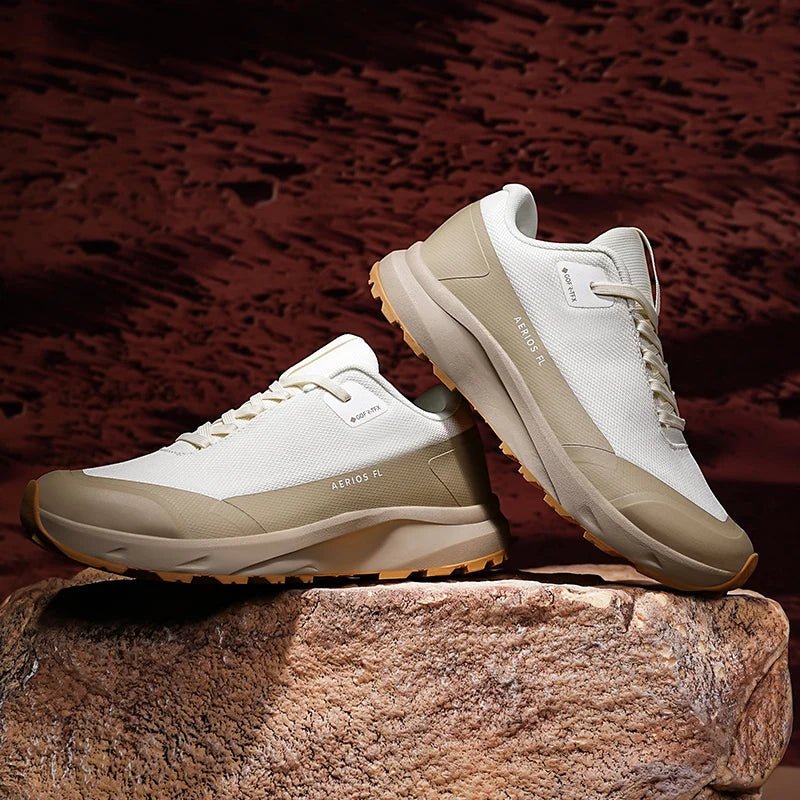 Hiking Shoes Outdoor Walking Mountain Non-Slip Casual Waterproof Sneakers Rubber Wear-Resistant Camping Breathable Hiking Boots