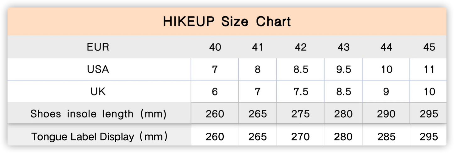 HIKEUP High Quality Leather Hiking Shoes Durable Outdoor Sport Men Trekking Leather Shoes Lace-Up Climbing Hunting Sneakers