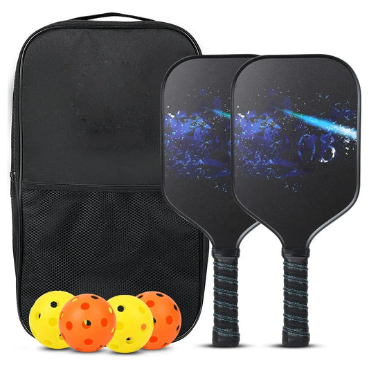 Pickleball Paddles Set w/ Carrying Bag